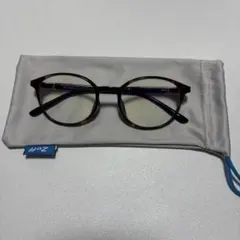 Zoff ブルーライトカットメガネ ブラック・トータス