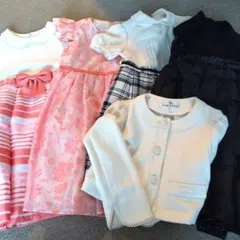 キッズワンピース&ボレロ5点セット