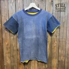 70s ヴィンテージ ミリタリー リバーシブル トレーニング Tシャツステンシル
