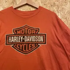 ハーレーダビッドソン Tシャツ 2XL オレンジ リヤド サウジアラビアのサムネイル