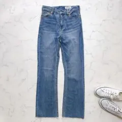 Arpege story セミフレア デニムパンツ Mサイズ