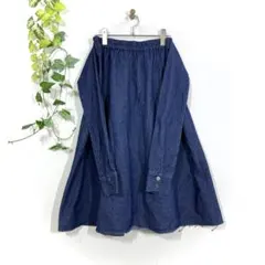 HONEYSUCKLE ROSE デニムスカート(M)袖型ベルト イージーのサムネイル