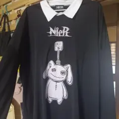NieR 長袖シャツ 襟付き