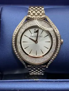 SWAROVSKI スワロフスキー クリスタルオーラ QZ 5519456 時計 - メルカリ