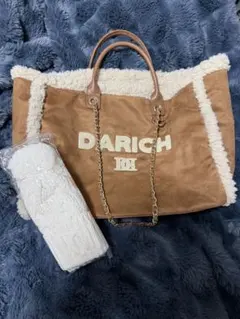 ダーリッチ サガラロゴフェイクムートンバッグ ノベルティ 9周年