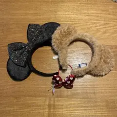 東京ディズニーリゾート カチューシャ 2点 ヘアゴムセットのサムネイル