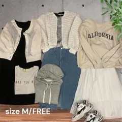 【3/18まで】レディース　春物　コーデ売り カジュアル　シンプル　黒