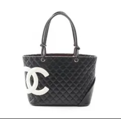 シャネル カンボンライン ラージトートバッグ