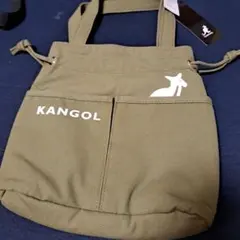 新品！KANGOL カンゴール キャンバストート 手提げ 2WAY コットンのサムネイル