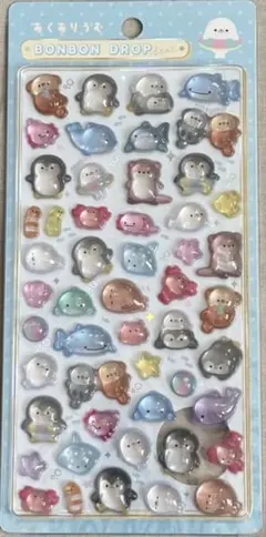 ボンボンドロップシール　イオン限定　あくありうむ　海の生き物　正規品