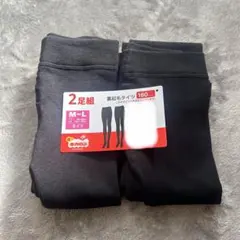 ホカロン 裏起毛タイツ 160デニール 2足