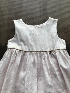 ☆美品☆  タルティーヌ ファミリア familiar 春夏ワンピース 100