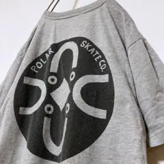希少 EU製 polar skate co happy sad Tシャツ