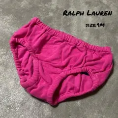 美品 RALPH LAUREN ラルフローレン オーバー パンツ ベビー 9M