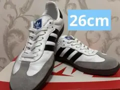 adidas Samba ホワイト/ブラック スニーカー