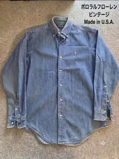希少】80s Polo Ralph Lauren デニムジャケット usa製 - メルカリ