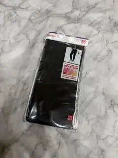 UNIQLO ユニクロ ヒートテック ベビー タイツ 80 ブラック