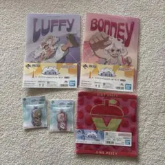 一番くじ ワンピース 思い描く未来 I賞 クリアファイル　ハンカチ　キーホルダー