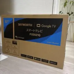 SKYWORTH 43型 スマートテレビ F43S32U 本体 - メルカリ