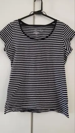 Ｈ＆Ｍ ストライプコットンTシャツ