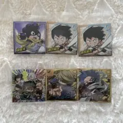 ヒロアカ ウエハース シール 6枚 まとめ売り