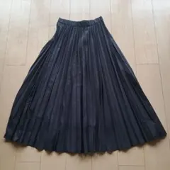 niko and ... チャコールグレー プリーツスカート Mサイズ