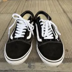 バンズ VANS オールドスクール スニーカー ローカット 28cm 黒 ブラ…