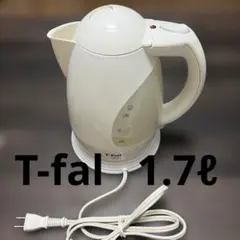 【美品】ティファール 電気ケトル 1.7L 大容量 OVEA オベア ホワイトのサムネイル
