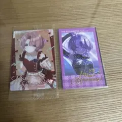 学園アイドルマスター 有村麻央 ウエハースカード、フォトカード