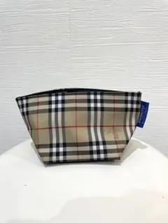 バーバリーブルーレーベル　BURBERRY アクセサリーポーチ　バニティ