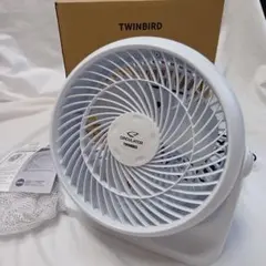【美品】TWINBIRD サーキュレーター 卓上 扇風機 KJ-4781