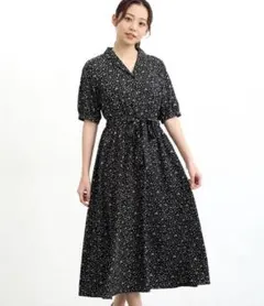 ハニーズ　GLACIER 開襟ワンピース　3L