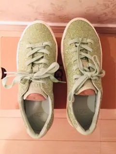 ラメ スニーカー