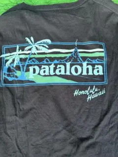 ル*ー様 pataloha Tシャツ　ブラック　メンズ　レディース　パタゴニアのサムネイル