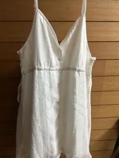 ホワイト キャミワンピース　チュニック