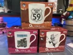 ドラゴンボール　一番くじ　超戦士バトル列伝　マグカップ　3種まとめ売り