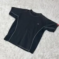 【c5853】Tシャツ　ブラック　半袖　スポーツ