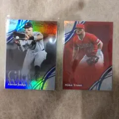 Topps Glove Work Aaron Judge Mike Trout