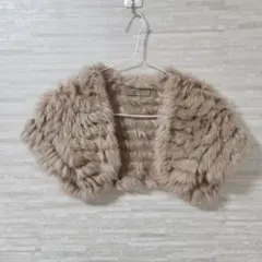 PROPORTION BODY DRESSING ラビットファー ボレロ