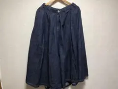 ノアールレーベル n'Or LABELデニム スカーチョ(1)w66～/丈90