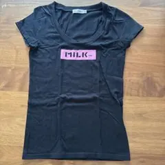 MILKFED. 半袖Tシャツ ブラック XSサイズのサムネイル