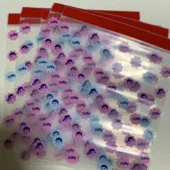 ペコちゃん　ポコちゃん　ミルキー　不二家　ストックバッグ　ジップバッグ　5枚