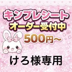 けろ様専用/キンブレシートオーダー/らくらくメルカリ便