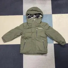 FREE COUNTRY キッズ　フードジャケット　カーキ　裏フリース