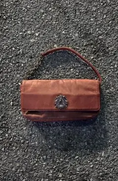 スタッズ付きarchive y2k レザーハンドバッグ　ワンショルダーバッグ