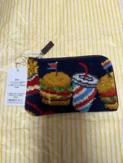 新品☆ 【完売】【FELLER】『バーガーショップ』WEB限定 マチ付巾着 