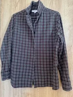 イネスドラフレサンジュ　フランネルシャツ