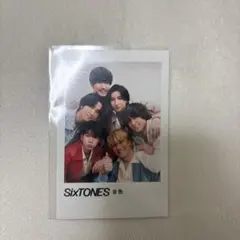 SixTONES 音色　チェキ風　トレカ　全員