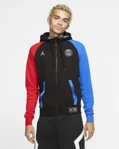 psg ジョーダン コラボ フルジップパーカー S 完売品 パリサンジェルマン