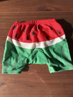 スイカ柄 ベビー水着 男の子用
